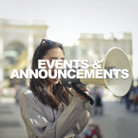 online announcements and event posting 